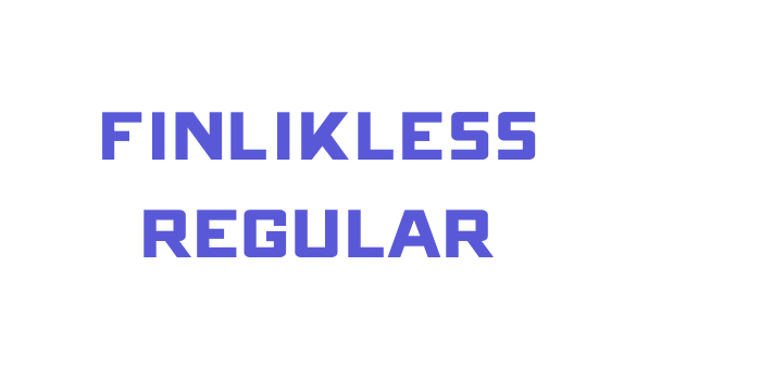 Finlikless Regular Font