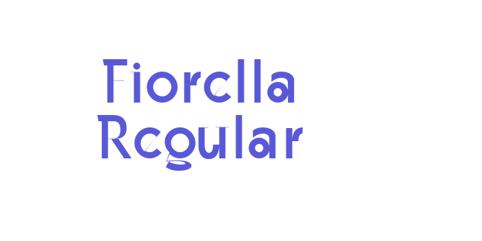 Fiorella Regular Font Download