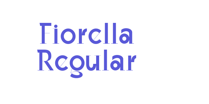 Fiorella Regular Font