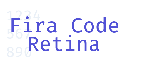 Fira Code Retina-font-download
