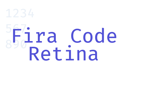 Fira Code Retina