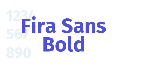 Fira Sans Bold-font-download