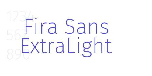 Fira Sans ExtraLight-font-download