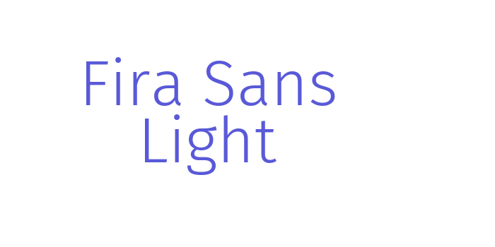 Fira Sans Light Font Download