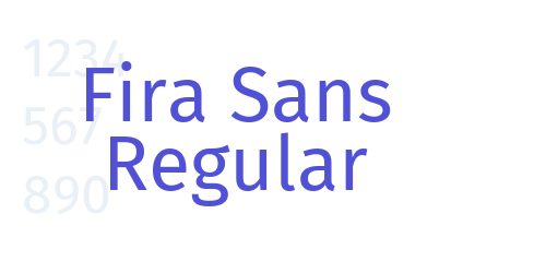Fira Sans Regular-font-download