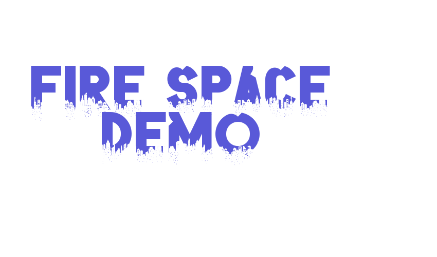 Fire Space Demo Font Download