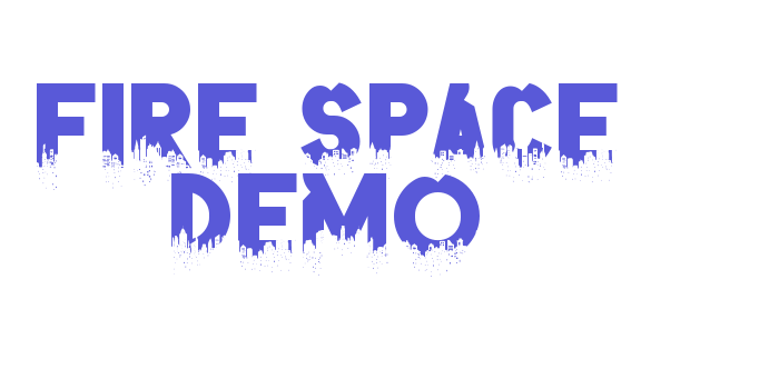 Fire Space Demo Font Download