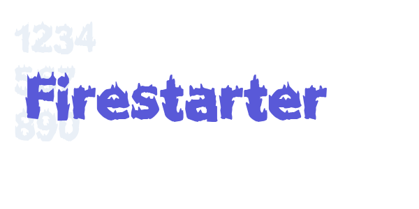 Firestarter font free