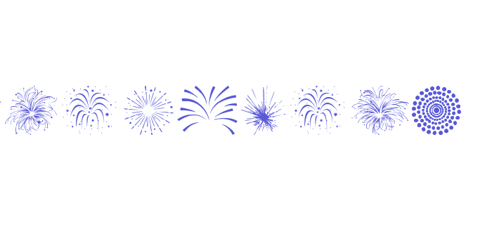 Fireworks Font