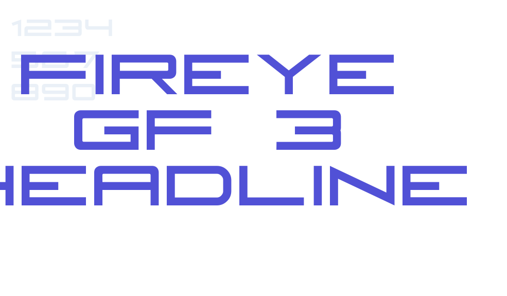 Fireye GF 3 Headline-font-download