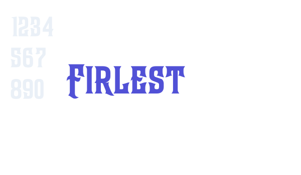 Firlest font download