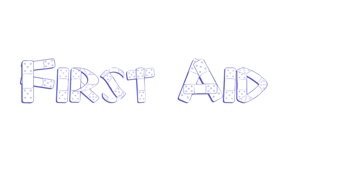 First Aid Font Download