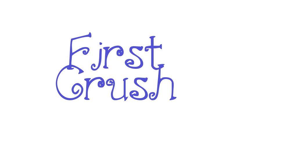 First Crush-font-download