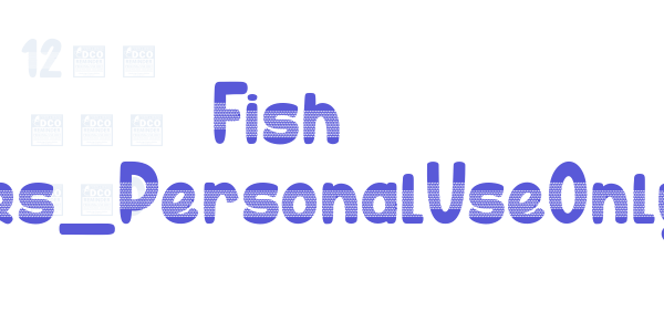 Fish Sticks_PersonalUseOnly font free