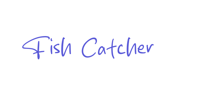 Fish Catcher Font