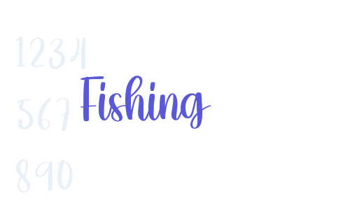 Fishing Font