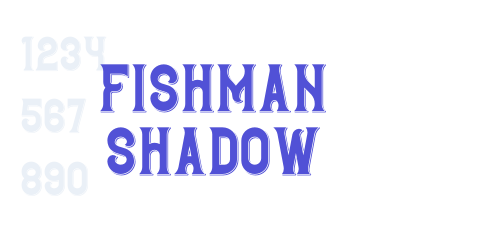 Fishman Shadow-font-download