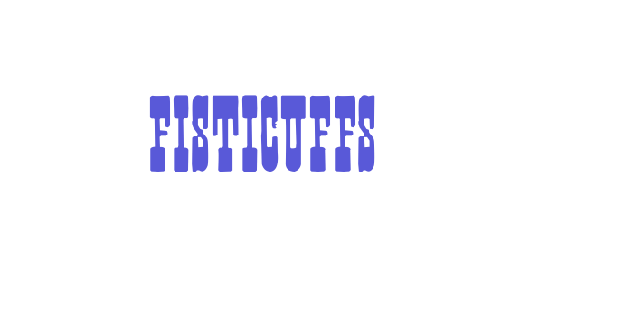 Fisticuffs Font Download