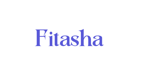 Fitasha Font