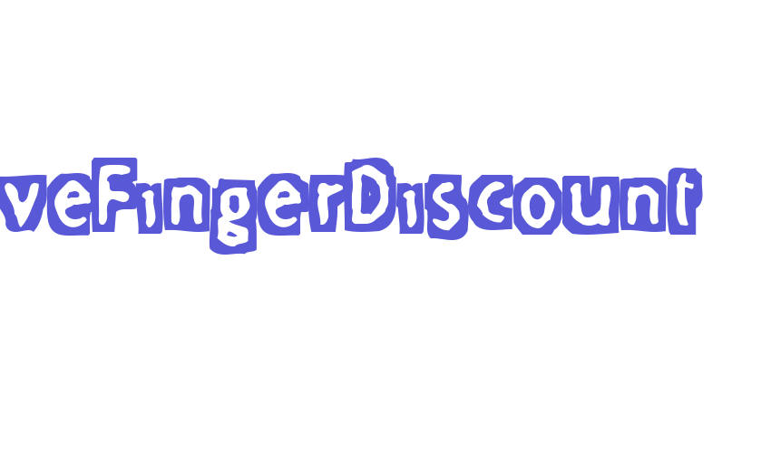 FiveFingerDiscount Font Download