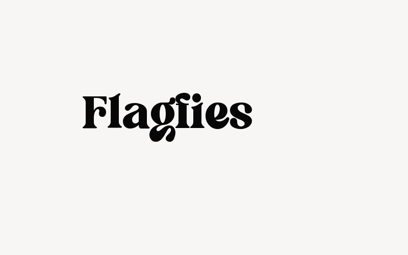 Flagfies Font