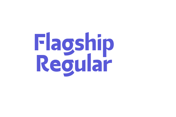 Flagship Regular Font