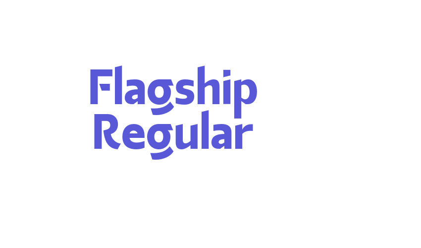 Flagship Regular Font