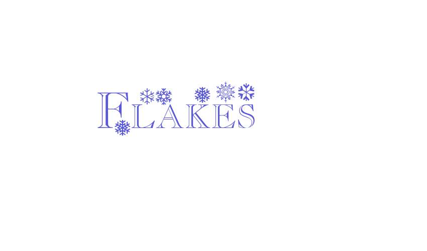 Flakes Font Download