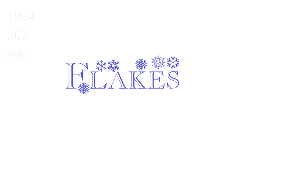 Flakes-font-download