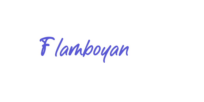 Flamboyan Font Download