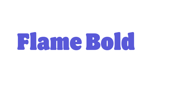 Flame Bold Font Download