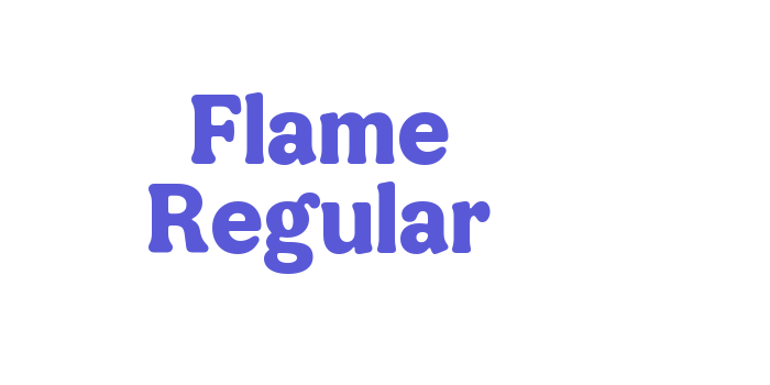 Flame Regular Font Download