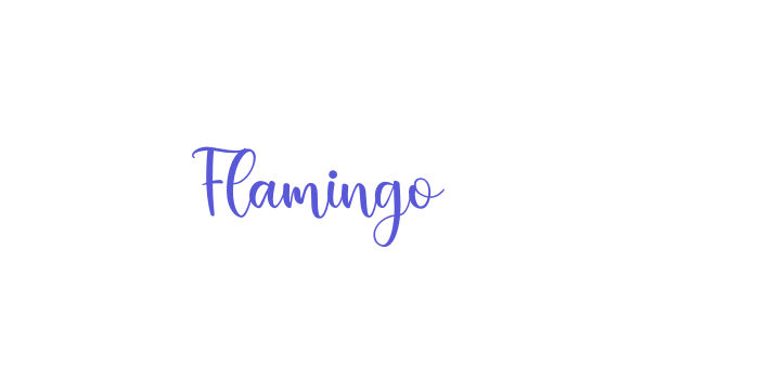 Flamingo Font