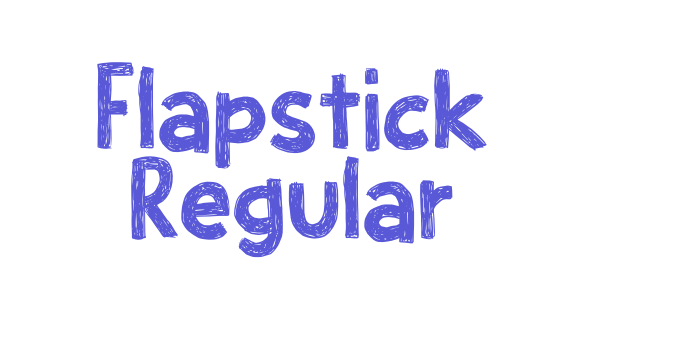 Flapstick Regular Font