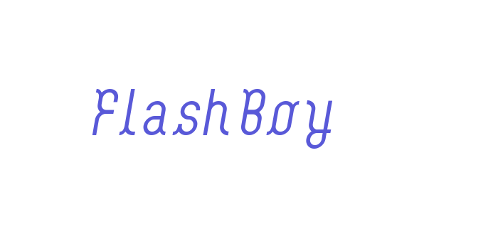 FlashBoy Font Download