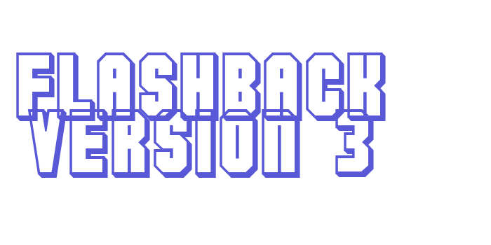 Flashback version 3 Font Download