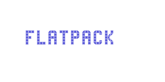 FlatPack Font Download