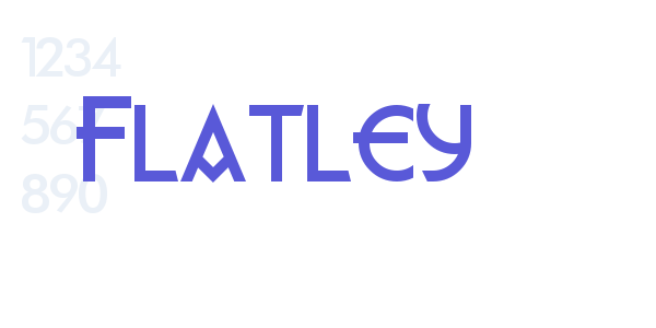 Flatley font free