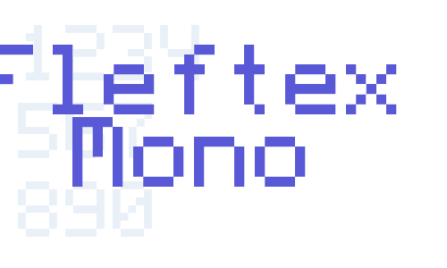 Fleftex Mono Font Download