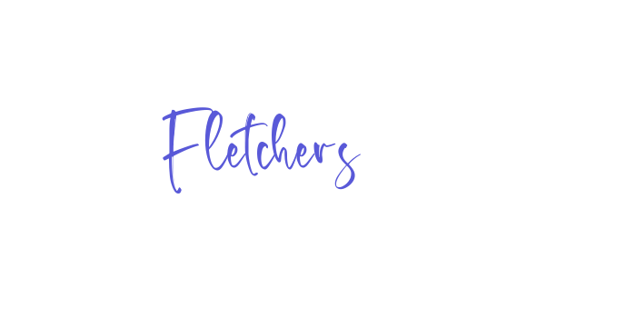 Fletchers Font Download