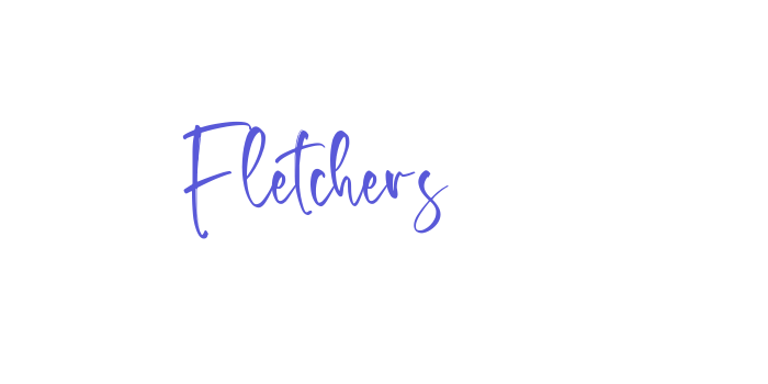 Fletchers Font