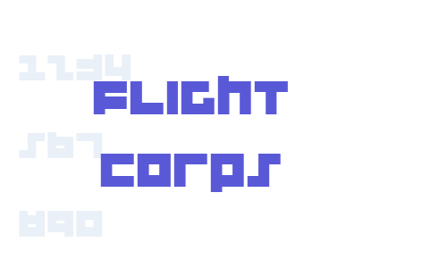 Flight Corps Font Download