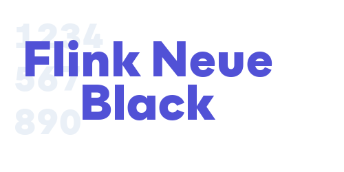 Flink Neue Black-font-download