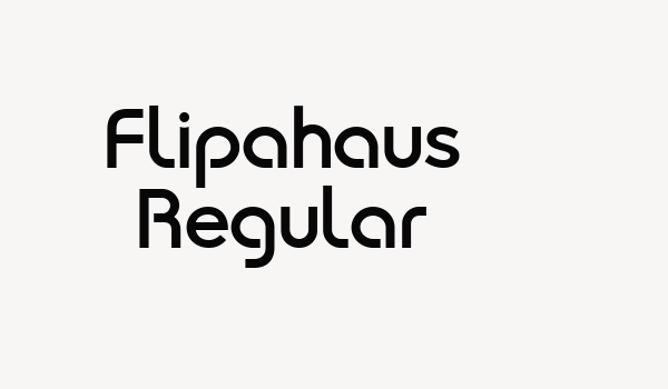 Flipahaus Regular Font