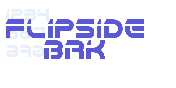 Flipside BRK font free