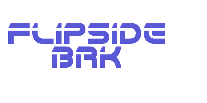 Flipside BRK Font Download