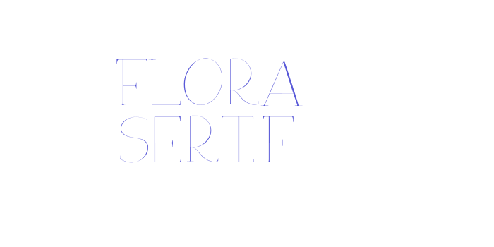 Flora Serif Font Download