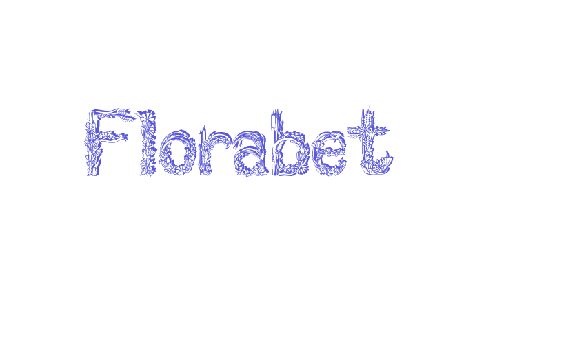 Florabet Font