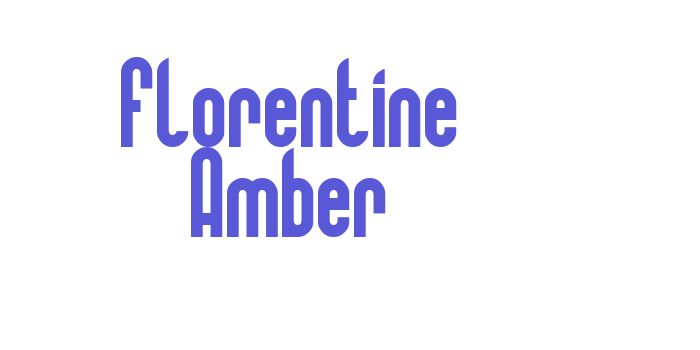 Florentine Amber Font