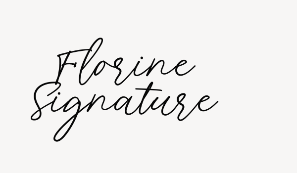 Florine Signature Font